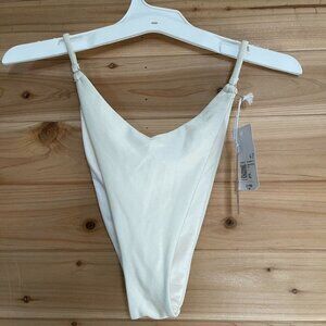 Forever 21 White Swim Bottoms